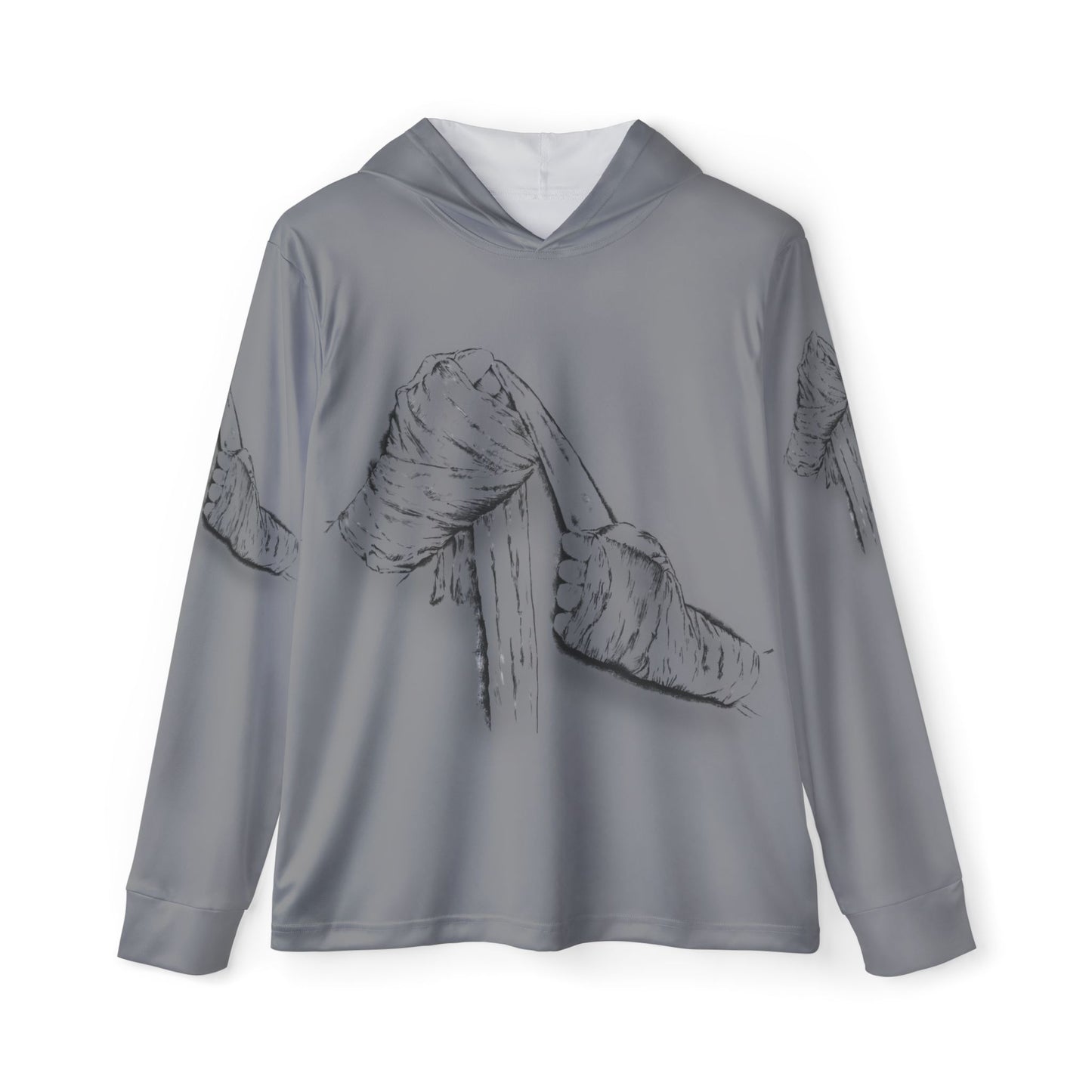 Knuckle Up & Get Yours Hoodie — Men's Sports Warmup Hoodie