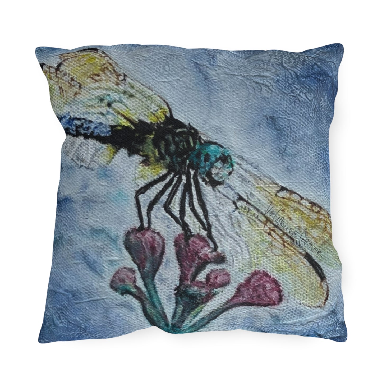 Dragonfly Outdoor Pillows - 8INEXPRESSIONZ.ART