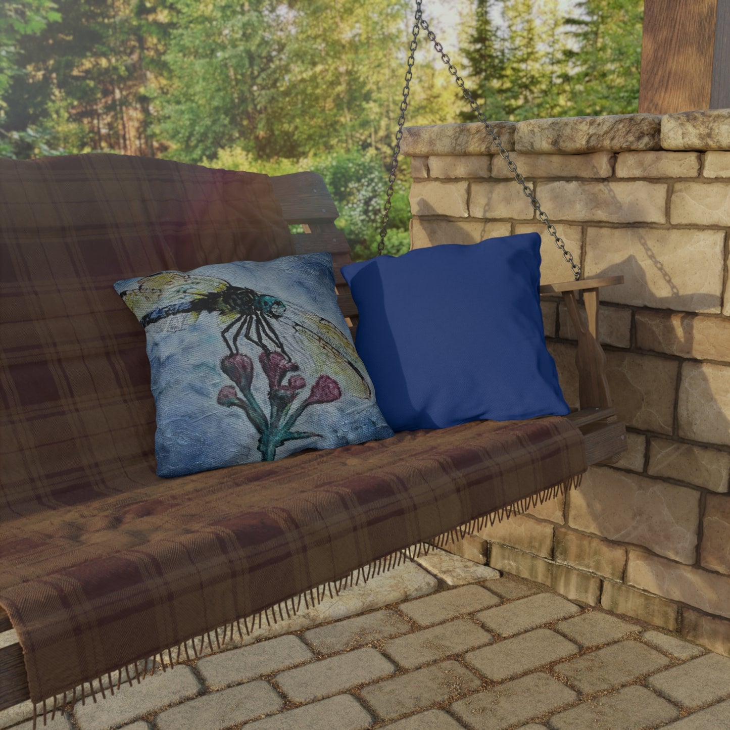 Dragonfly Outdoor Pillows - 8INEXPRESSIONZ.ART