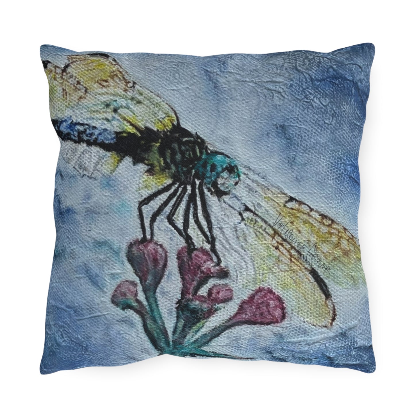 Dragonfly Outdoor Pillows - 8INEXPRESSIONZ.ART