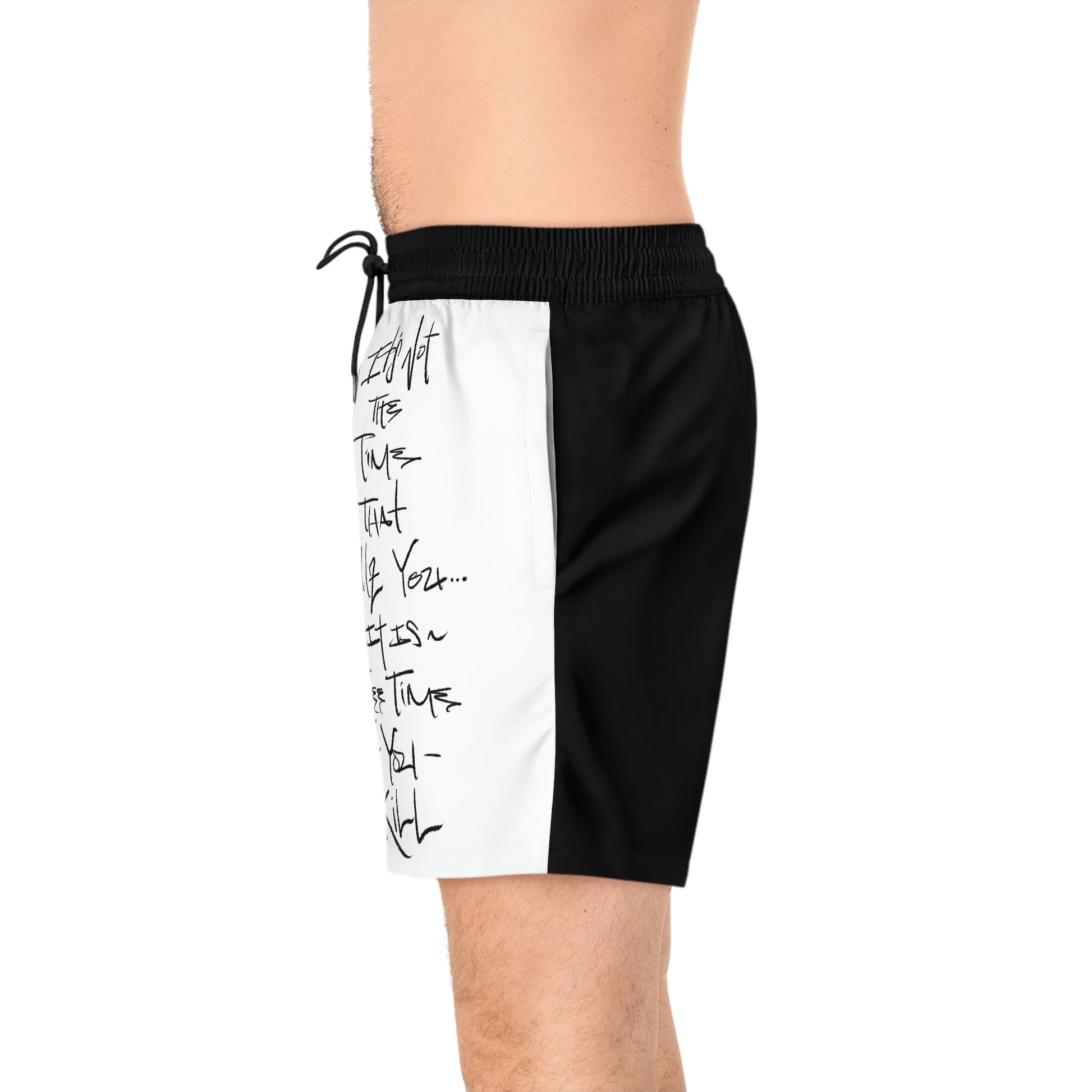 Barbwire Mid-Length Swim Shorts - 8INEXPRESSIONZ.ART