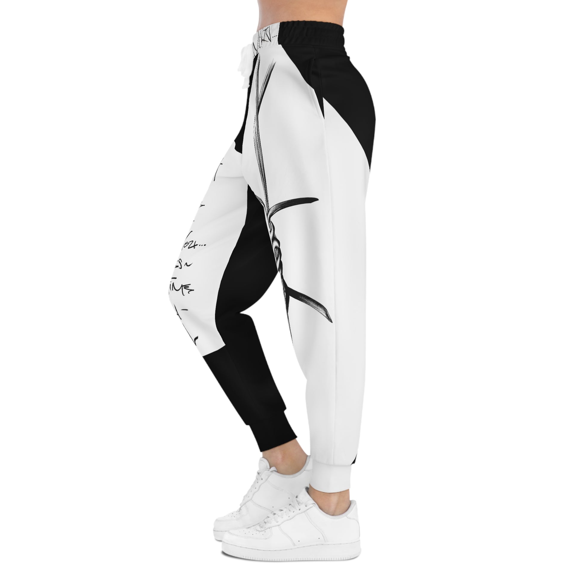 Barbwire Unisex Athletic Joggers - 8INEXPRESSIONZ.ART