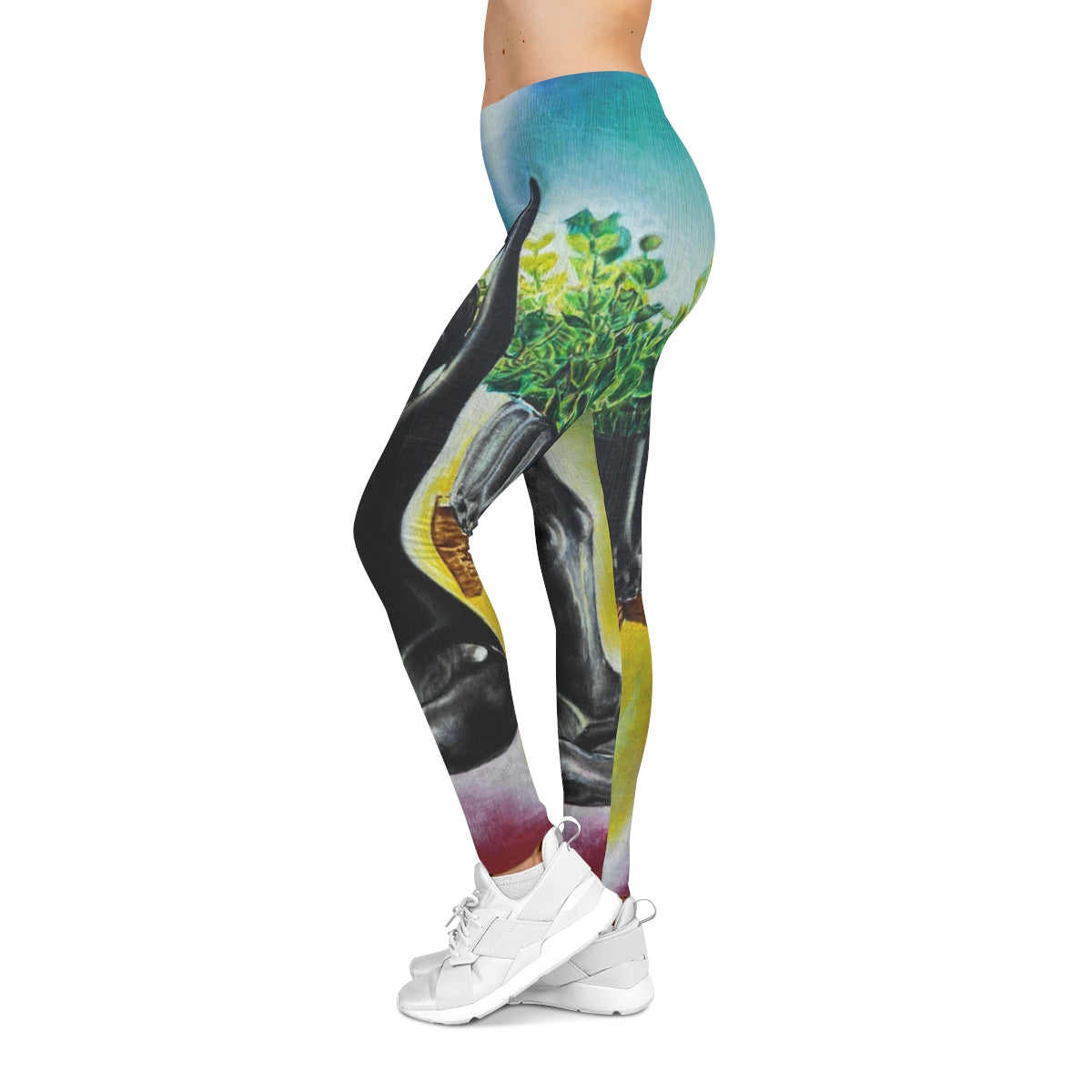 Contentment Casual Leggings - 8INEXPRESSIONZ.ART