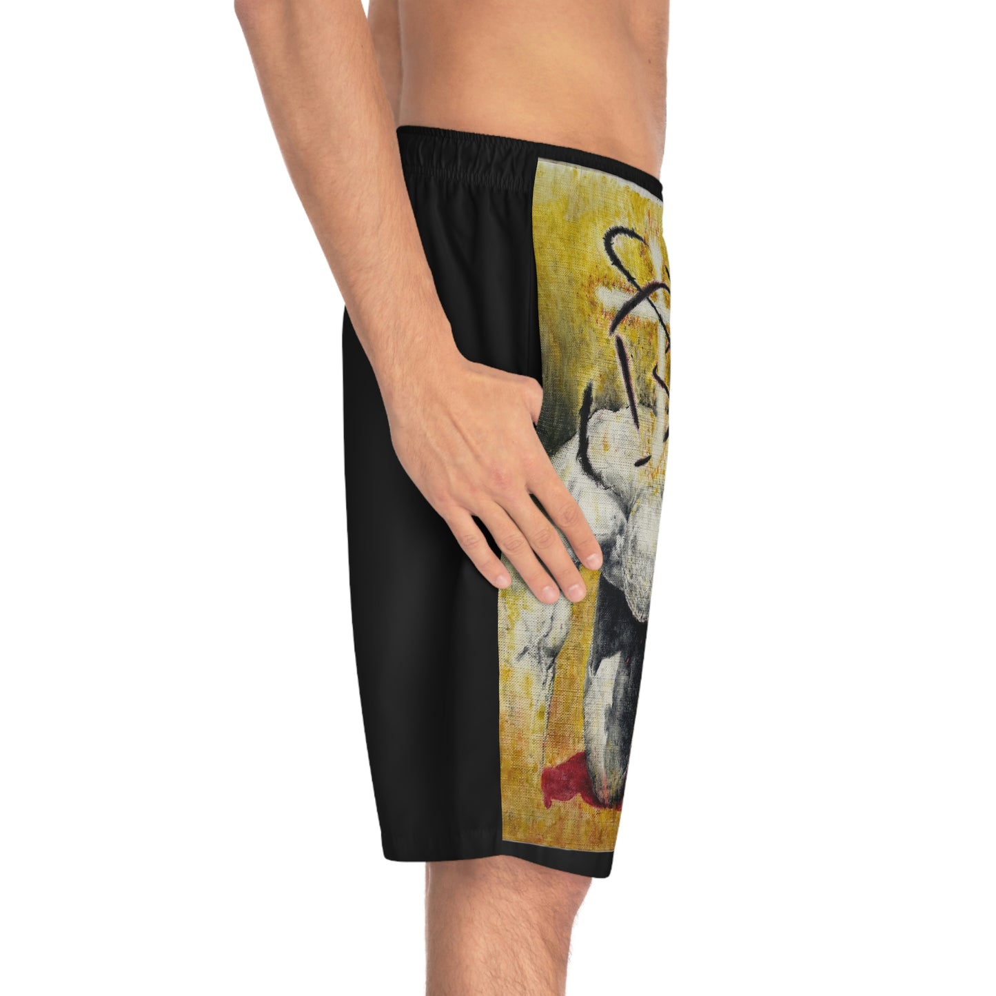 Tears of Blood Board Shorts - 8INEXPRESSIONZ.ART