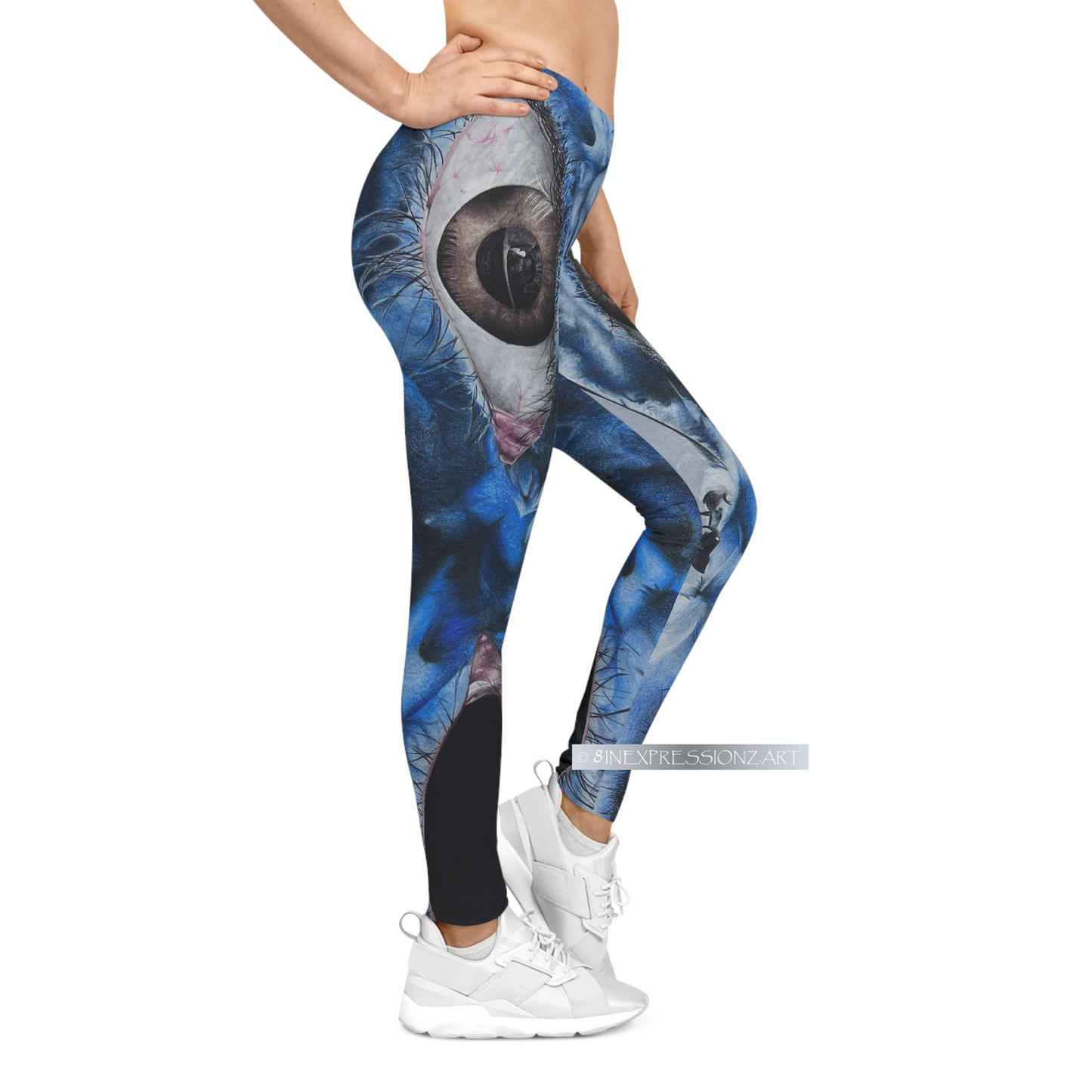 ButterflyEyes Casual Leggings - 8INEXPRESSIONZ.ART