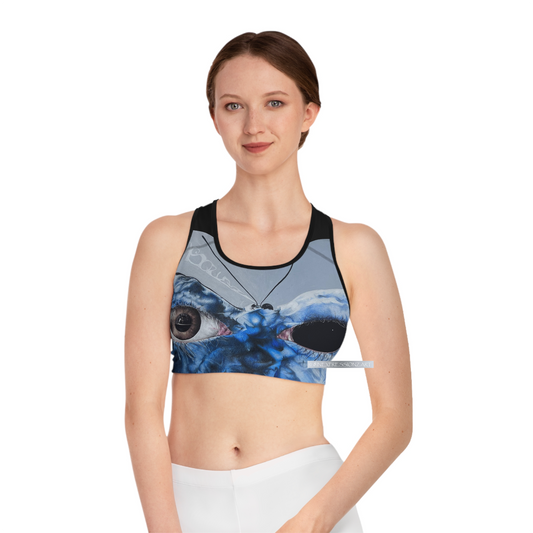 ButterflyEyes Sports Bra - 8INEXPRESSIONZ.ART