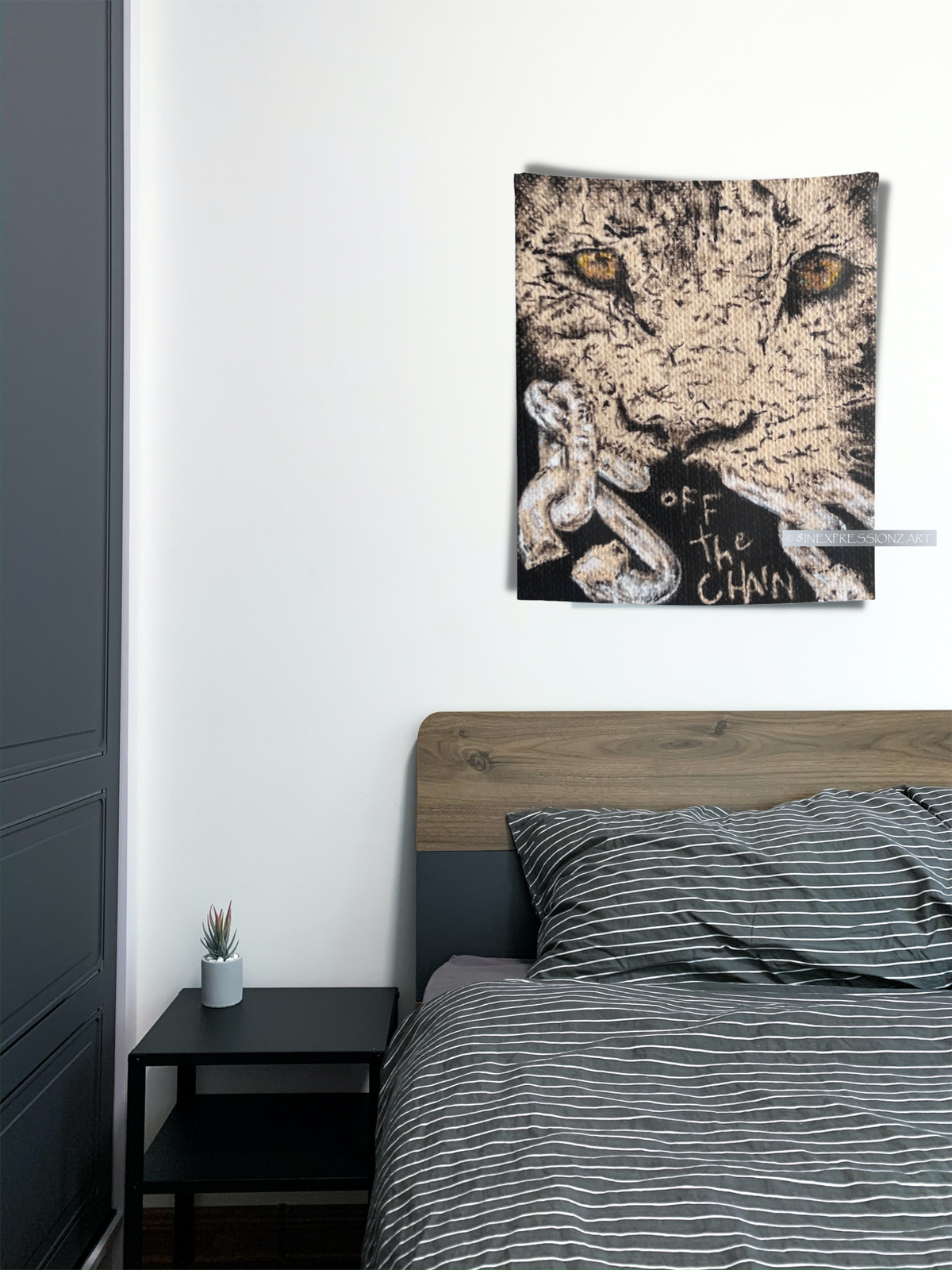 Off the Chain Indoor Wall Tapestry - 8INEXPRESSIONZ.ART