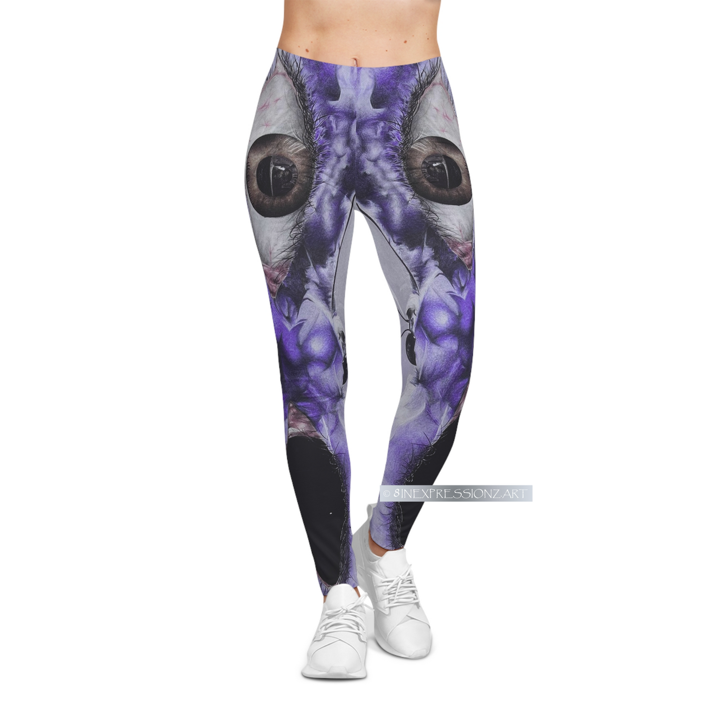 ButterflyEyes Casual Leggings - 8INEXPRESSIONZ.ART