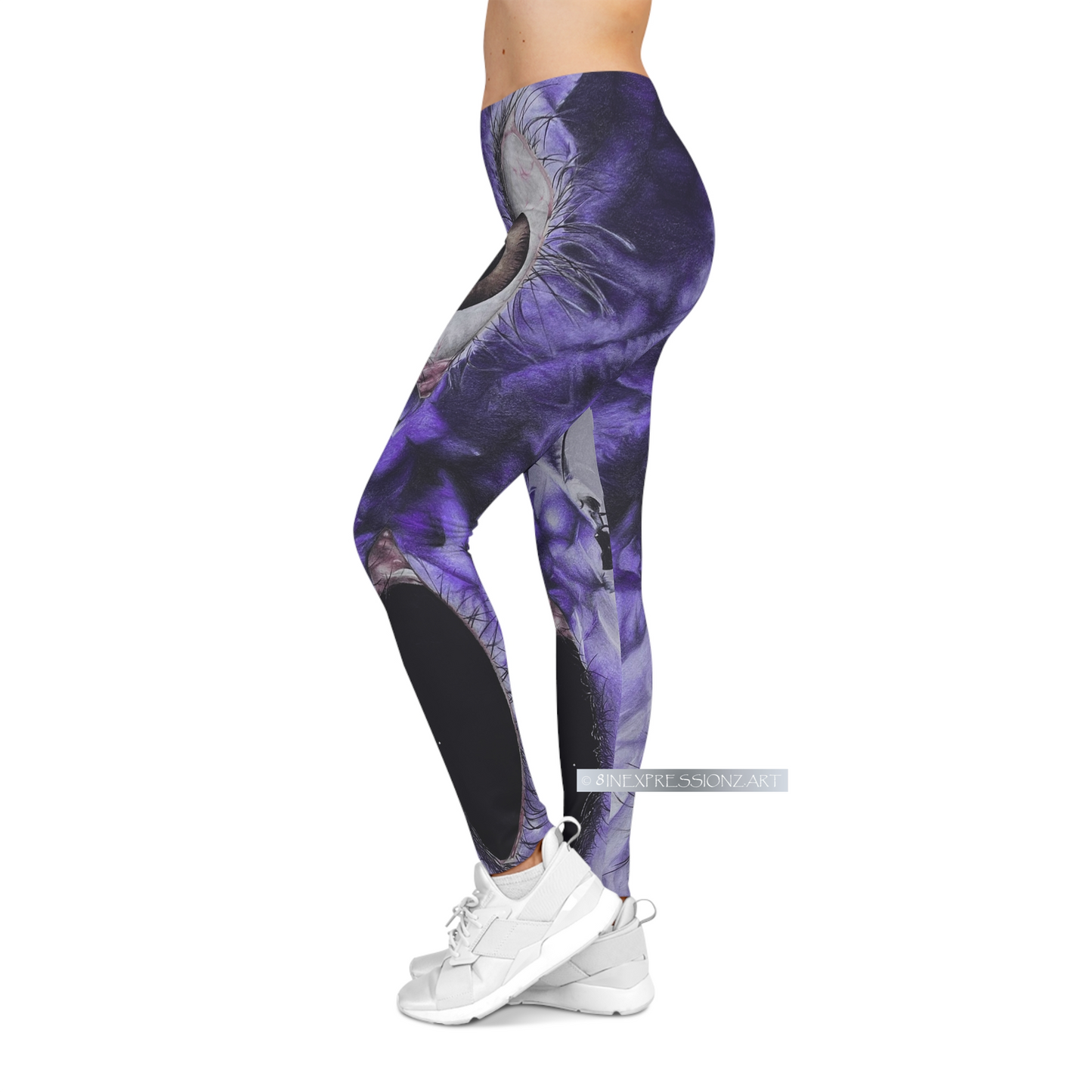 ButterflyEyes Casual Leggings - 8INEXPRESSIONZ.ART