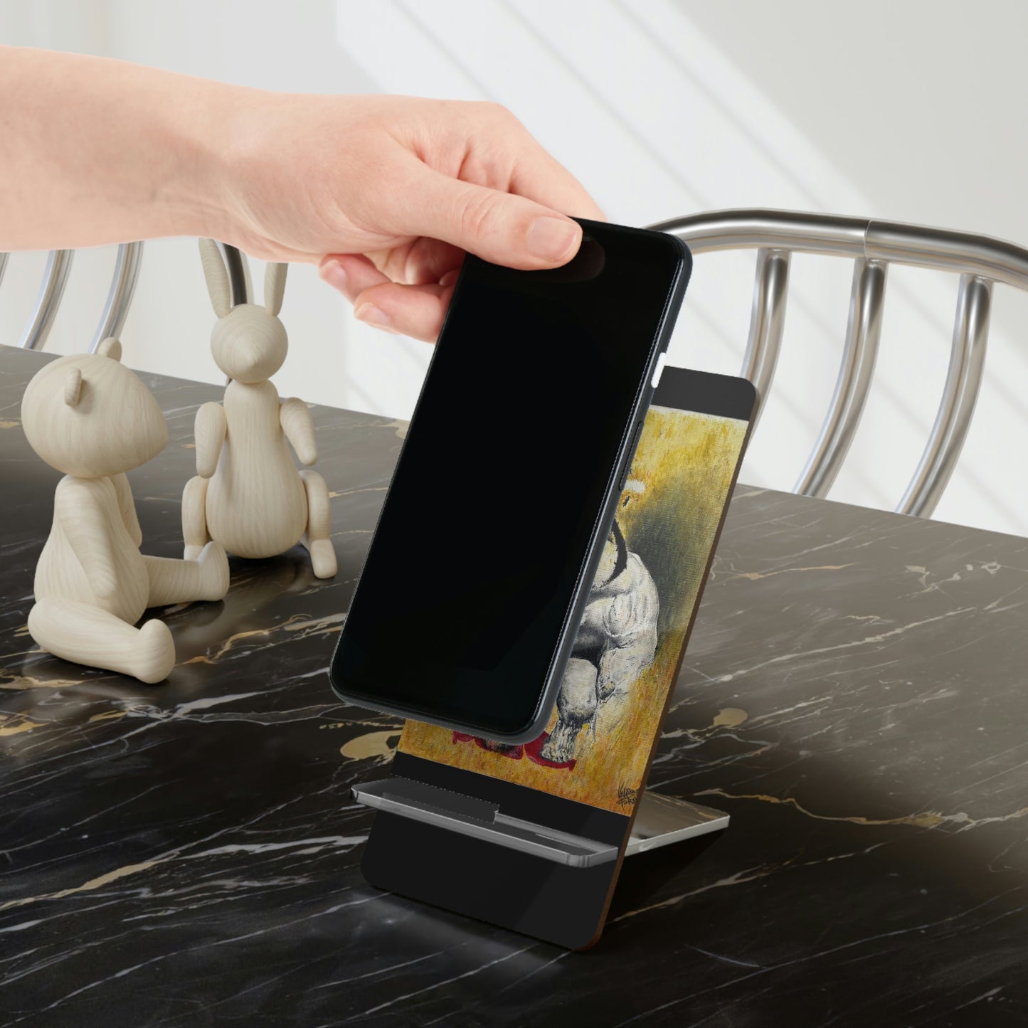 Tears of Blood Mobile Display Stand for Smartphones - 8INEXPRESSIONZ.ART